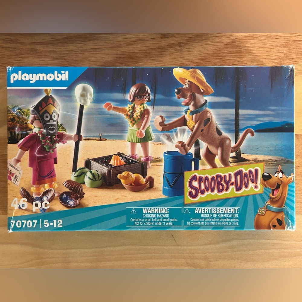 3/$30✨🆕Playmobil 70707 Scooby-Doo! Adventure with Witch Doctor *box w wear